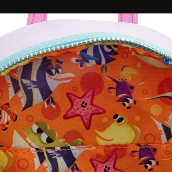 NWT Finding Nemo Darla Backpack - Picture 2 of 3